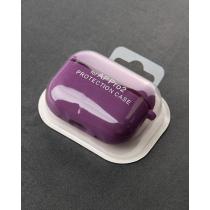 Чехол для Airpods Pro2 SOFT+Fiber grape