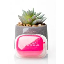 Чехол для Airpods Pro2 SOFT+Fiber coral