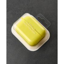 Чехол для Airpods Pro3 SOFT+Fiber shiny yellow