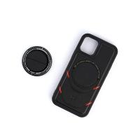 Чехол экокожа DC + PopSocket с поддержкой MagSafe для iPhone 14 черный