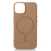 Силіконовий чохол Slim Ring Glamour з підтримкою MagSafe для iPhone 12/12 Pro desert titanium