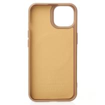 Силіконовий чохол Slim Ring Glamour з підтримкою MagSafe для iPhone 12/12 Pro desert titanium