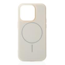 Силиконовый чехол Slim Ring Glamour с поддержкой MagSafe для iPhone 12 Pro Max natural titanium