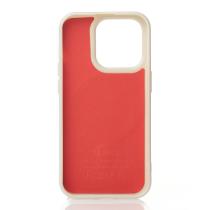 Силиконовый чехол Slim Ring Glamour с поддержкой MagSafe для iPhone 12 Pro Max natural titanium