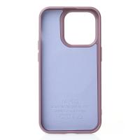 Силиконовый чехол Slim Ring Glamour с поддержкой MagSafe для iPhone 12 Pro Max deep purple