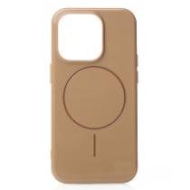 Силиконовый чехол Slim Ring Glamour с поддержкой MagSafe для iPhone 13 Pro desert titanium