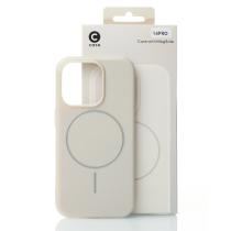 Силиконовый чехол Slim Ring Glamour с поддержкой MagSafe для iPhone 14 Pro natural titanium