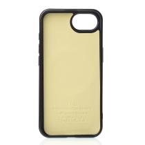 Силиконовый чехол Slim Ring Glamour с поддержкой MagSafe для iPhone 16E black