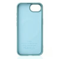 Силиконовый чехол Slim Ring Glamour с поддержкой MagSafe для iPhone 16E wave blue