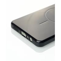 Силиконовый чехол Slim Ring Glamour с поддержкой MagSafe для Samsung A06 black