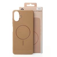 Силиконовый чехол Slim Ring Glamour с поддержкой MagSafe для Samsung A06 desert titanium
