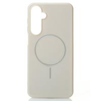 Силиконовый чехол Slim Ring Glamour с поддержкой MagSafe для Samsung A16 natural titanium