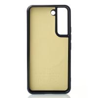 Силиконовый чехол Slim Ring Glamour с поддержкой MagSafe для Samsung S21 black