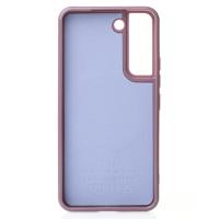 Силиконовый чехол Slim Ring Glamour с поддержкой MagSafe для Samsung S21 FE deep purple