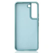 Силиконовый чехол Slim Ring Glamour с поддержкой MagSafe для Samsung S22 wave blue