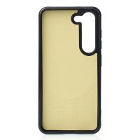 Силиконовый чехол Slim Ring Glamour с поддержкой MagSafe для Samsung S23 black