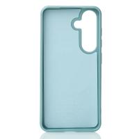 Силиконовый чехол Slim Ring Glamour с поддержкой MagSafe для Samsung S24 FE wave blue