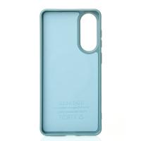 Силиконовый чехол Slim Ring Glamour с поддержкой MagSafe для Samsung S25 Edge wave blue