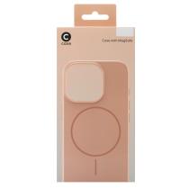 Силиконовый чехол Slim Ring Glamour с поддержкой MagSafe для Samsung S25 Ultra desert titanium