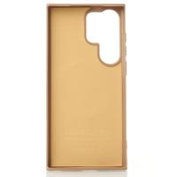 Силиконовый чехол Slim Ring Glamour с поддержкой MagSafe для Samsung S25 Ultra desert titanium