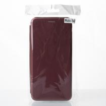 чехол-книга 360 для Motorola E40 STANDARD бордовый