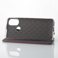 чехол-книга 360 для Motorola E40 STANDARD бордовый