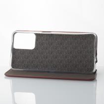 чехол-книга 360 для Motorola G34 STANDARD бордовый