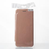 чехол-книга 360 для Motorola G34 STANDARD бронзовый