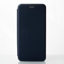 чехол-книга 360 для Motorola G34 STANDARD темно-синий