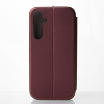 чехол-книга 360 для Samsung A55 STANDARD бордовый