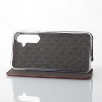 чехол-книга 360 для Samsung A55 STANDARD бордовый