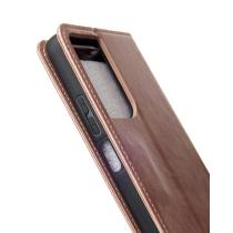чехол-книга DC ELEGANT для Motorola G06 бронзовый