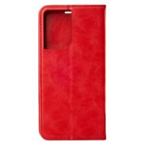 чехол-книга DC ELEGANT для Motorola G06 красный