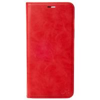 чехол-книга DC ELEGANT для Moto G06 красный