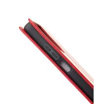 чехол-книга DC ELEGANT для Motorola G06 красный