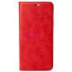 чехол-книга DC ELEGANT для Motorola G06 красный