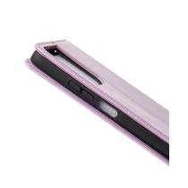 чехол-книга DC ELEGANT для Motorola G06 сиреневый