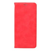 чехол-книга DC ELEGANT для Moto G15 4G / G17 красный