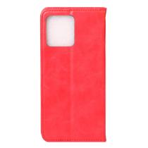 чехол-книга DC ELEGANT для Moto G15 4G / G17 красный