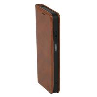 чехол-книга DC ELEGANT для Moto G15 4G / G17 коричневый