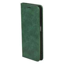 чехол-книга DC ELEGANT для Moto G15 4G / G17 темно-зеленый