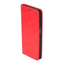 чехол-книга DC ELEGANT для Moto G15 Power / G17 Power красный