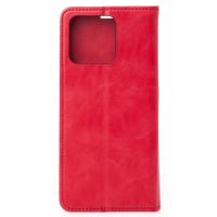 чехол-книга DC ELEGANT для Motorola G56 красный