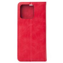 чехол-книга DC ELEGANT для Motorola G56 красный