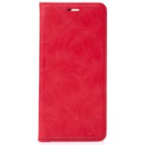 чехол-книга DC ELEGANT для Motorola G56 красный