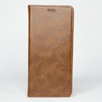 Чохол-книга DC ELEGANT для телефону Motorola G86 коричневий