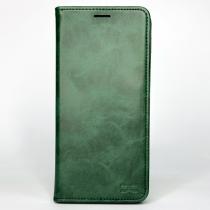 чехол-книга DC ELEGANT для Motorola G86 темно-зеленый