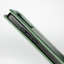 чехол-книга DC ELEGANT для Motorola G86 темно-зеленый