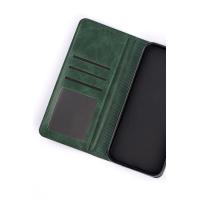 чехол-книга DC ELEGANT для Samsung A04e темно-зеленый