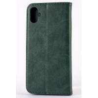 чехол-книга DC ELEGANT для Samsung A04e темно-зеленый